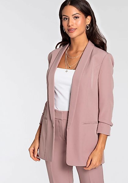 Laura Scott Longblazer, mit gerafften Ärmeln günstig online kaufen