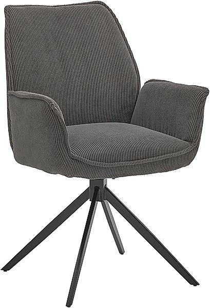 set one by Musterring Esszimmerstuhl »Tiama«, Cord, Stativgestell aus Eisen günstig online kaufen