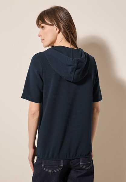 Cecil Kapuzenshirt aus softem Materialmix günstig online kaufen