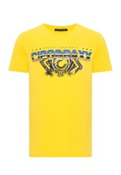 Cipo & Baxx T-Shirt "T-Shirt" extravaganter Marken-Schriftzug günstig online kaufen