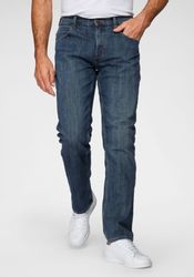 Wrangler Herren Jeans STRAIGHT - Mid Waist - Regular Fit - Blau Schwarz günstig online kaufen