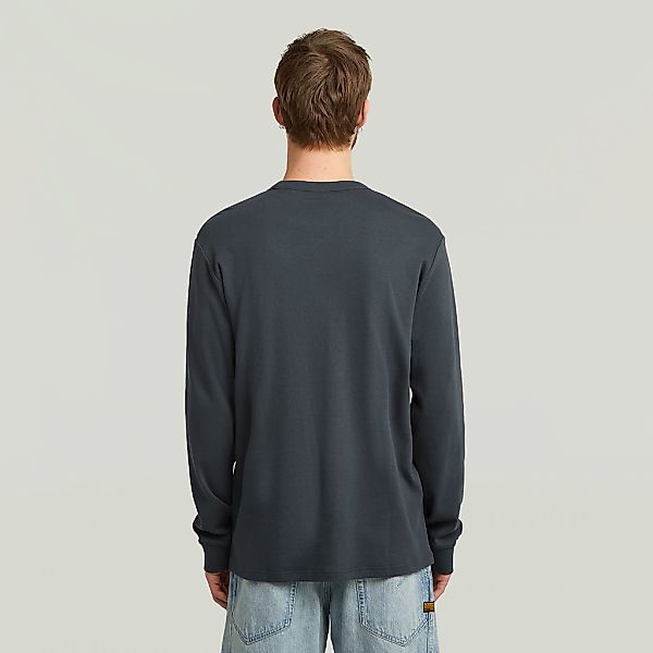 G-STAR Longsleeve Nifous R mit geripptem günstig online kaufen