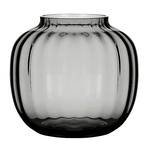 Holmegaard - Primula Vase rund H 12.5cm - rauch/H x Ø 12.5x14.5cm günstig online kaufen