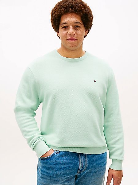 Tommy Hilfiger Big & Tall Rundhalspullover "ESSENTIAL STRUCTURE CREW NECK" günstig online kaufen