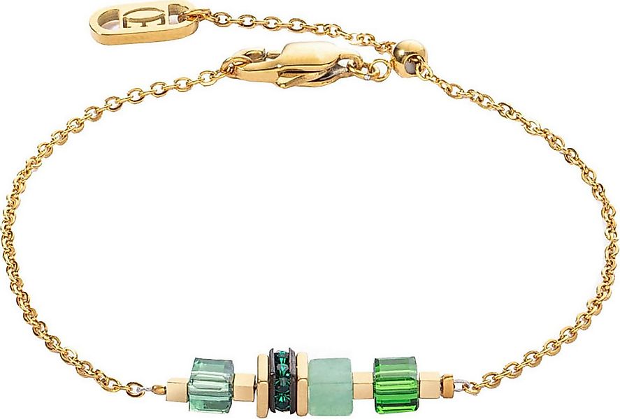 COEUR DE LION Armband Schmuck Edelstahl GeoCUBE® Mini Cubes & Chain Würfelk günstig online kaufen