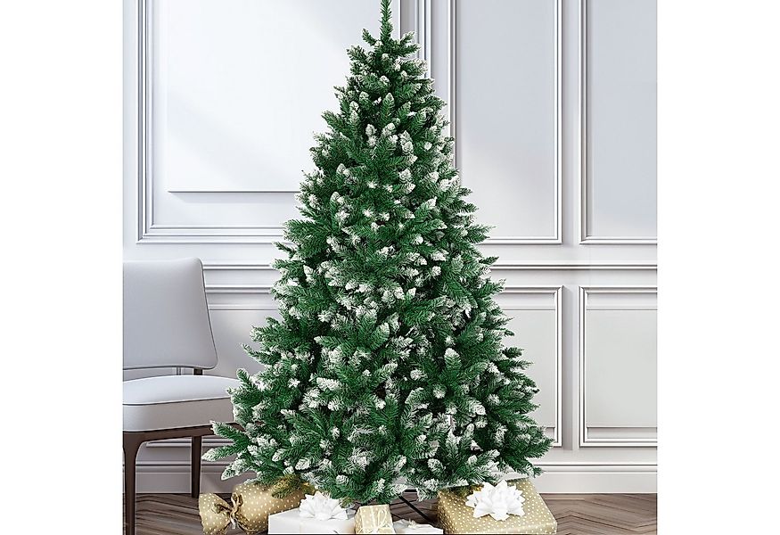 Vankel Künstlicher Weihnachtsbaum tannenbaum mit beleuchtung schmuck mit li günstig online kaufen