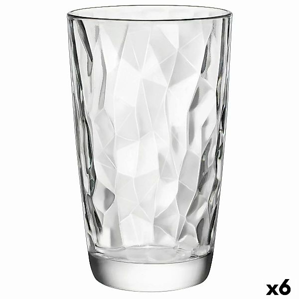 Becher Bormioli Rocco Diamond Durchsichtig Glas (470 Ml) (pack 6x) günstig online kaufen