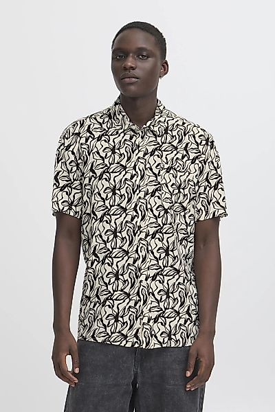 Blend Kurzarmhemd "BHAVIAN" Lässiges gemustertes Kurzarmhemd und Brusttasch günstig online kaufen