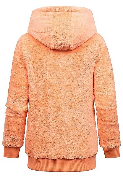 REPUBLIX Kapuzenpullover CHARLIZE Damen Teddy Sweatjacke Plüsch Hoodie Pull günstig online kaufen