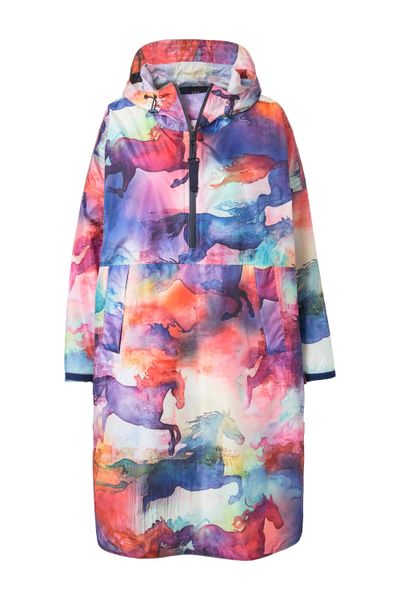 Laurasøn Funktionsjacke Funktions-Regencape Unisex Print Kapuze günstig online kaufen
