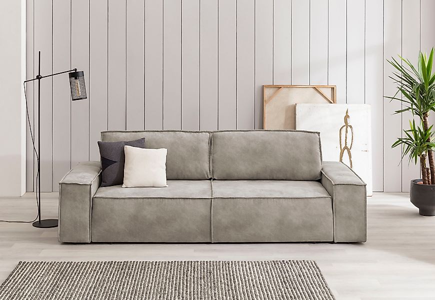 Home affaire 3-Sitzer SHERWOOD Schlafsofa (257cm) günstig online kaufen