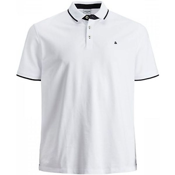 Jack & Jones  T-Shirts & Poloshirts 12143859 PAULOS POLO SS-WHITE günstig online kaufen
