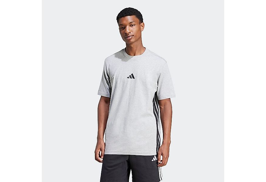 adidas Sportswear T-Shirt ESSENTIALS 3-STREIFEN SINGLE JERSEY mit Rundhalsa günstig online kaufen