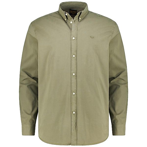 PME LEGEND Freizeithemd aus Baumwolle Farbe oliv Größe: 5XL günstig online kaufen