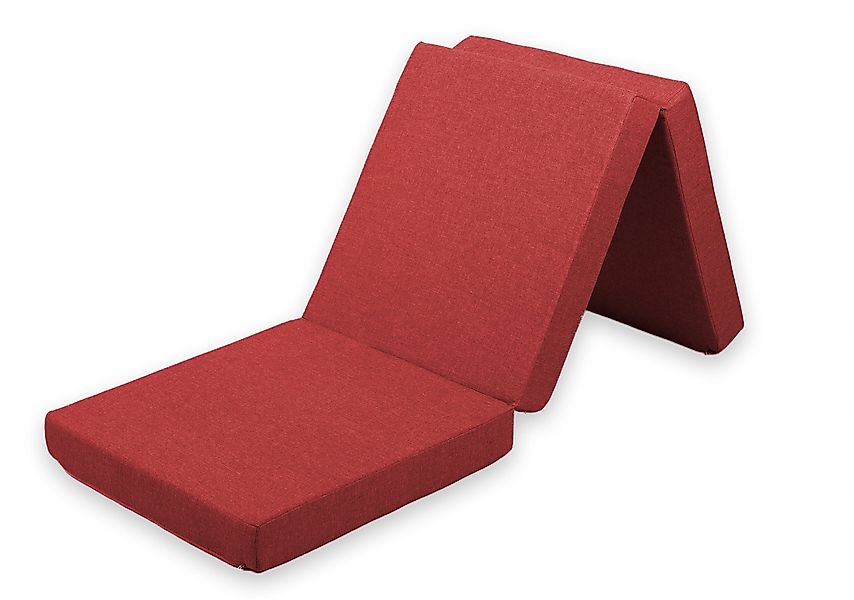 Klappmatratze Klappmatratze (Matratze 195x65x5+Tasche+Deko Kissen 55x30), günstig online kaufen