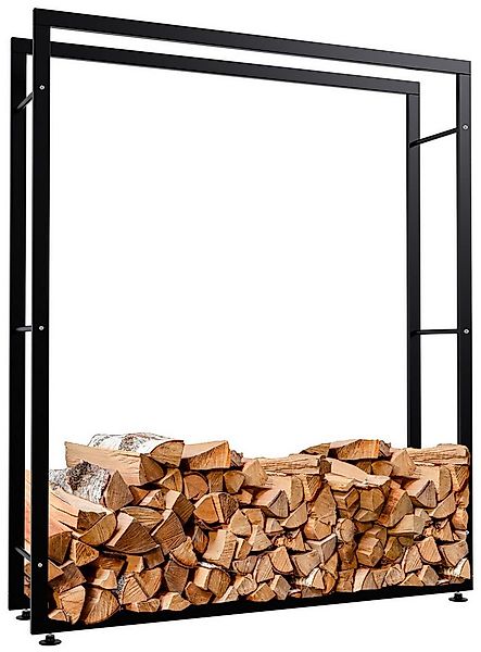 TPFLiving Kaminholzregal Brasa, BxTxH:125x25x150 cm, (Robuste Konstruktion günstig online kaufen