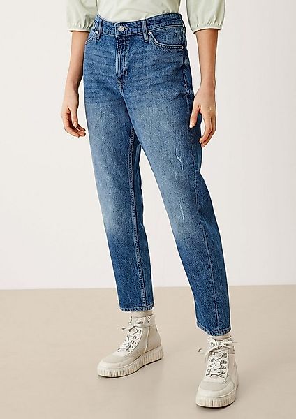 7/8-Jeans Regular: Boyfriend Jeans Waschung günstig online kaufen