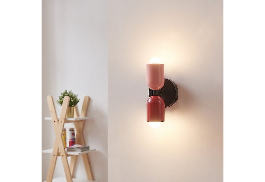 lux.pro Wandleuchte, ohne Leuchtmittel, »Trorlos« 2-flammig Metall 22 x 12 günstig online kaufen