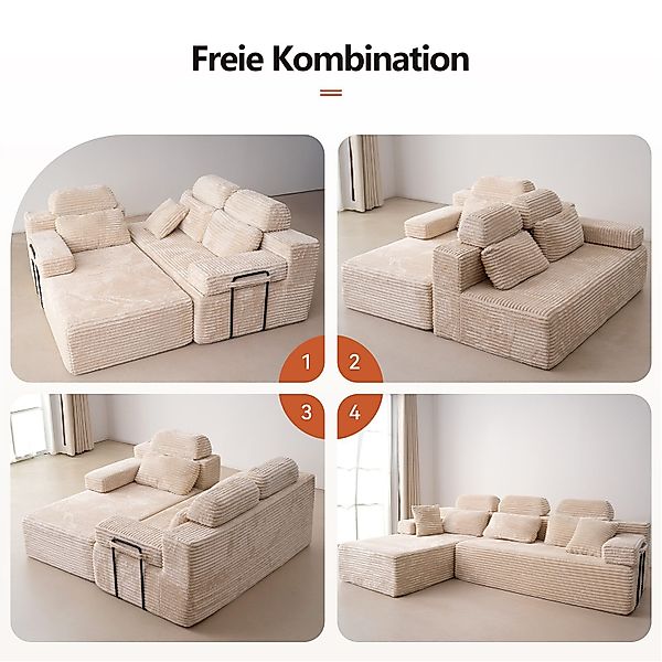 Patbrela Ecksofa L-förmiges Ecksofa links mit günstig online kaufen