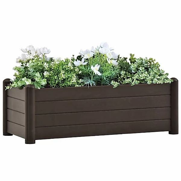 Garten-hochbeet Pp Mokka 100x43x35 Cm günstig online kaufen