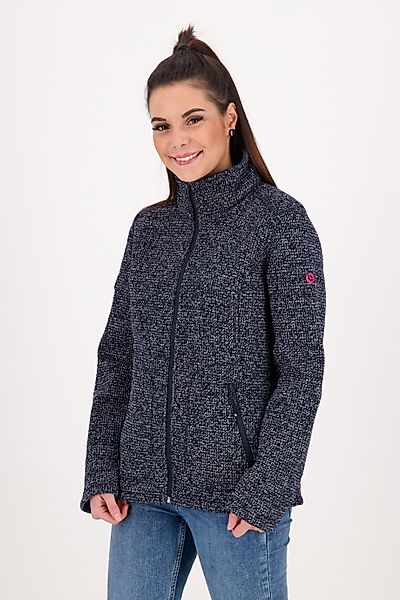 DEPROC Active Strickfleecejacke "KITTOBE LAKE WOMEN", Kontrastreissverschlu günstig online kaufen