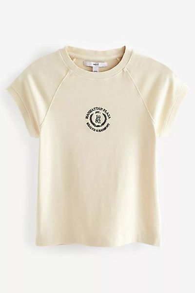 Next T-Shirt Rundhals-Oberteil mit kurzen Raglanärmeln (1-tlg) günstig online kaufen