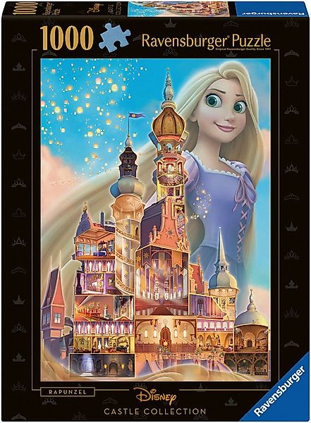 Ravensburger Puzzle Castle Collection - Disney Princess, Rapunzel, 1000 Puz günstig online kaufen