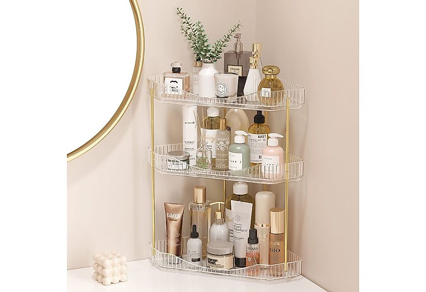 Lifewit Badaccessoire-Set 3 Stufen Schminktisch Organizer, Eck-Mehrzweck-Re günstig online kaufen