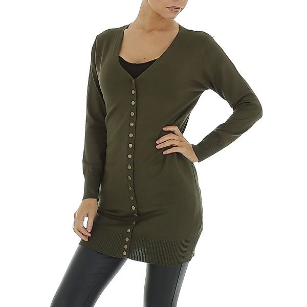 Ital-Design Strickjacke Damen Freizeit (81575147) Stretch günstig online kaufen