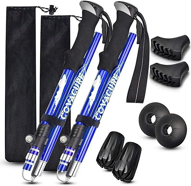 LuxusKollektion Campingstuhl Wanderstöcke Nordic Walking Stöcke günstig online kaufen