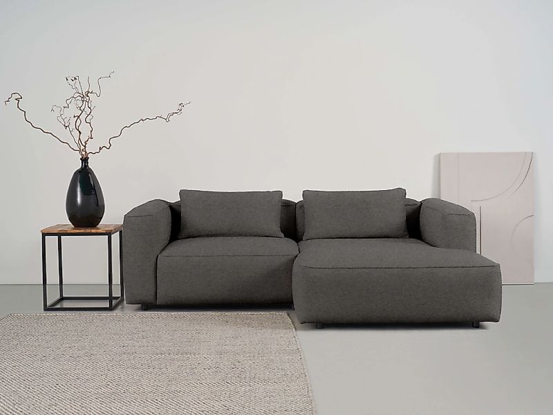 andas Ecksofa Tvinnet, Breite 228 cm, extra tiefe Sitzfläche, kubisches Sit günstig online kaufen