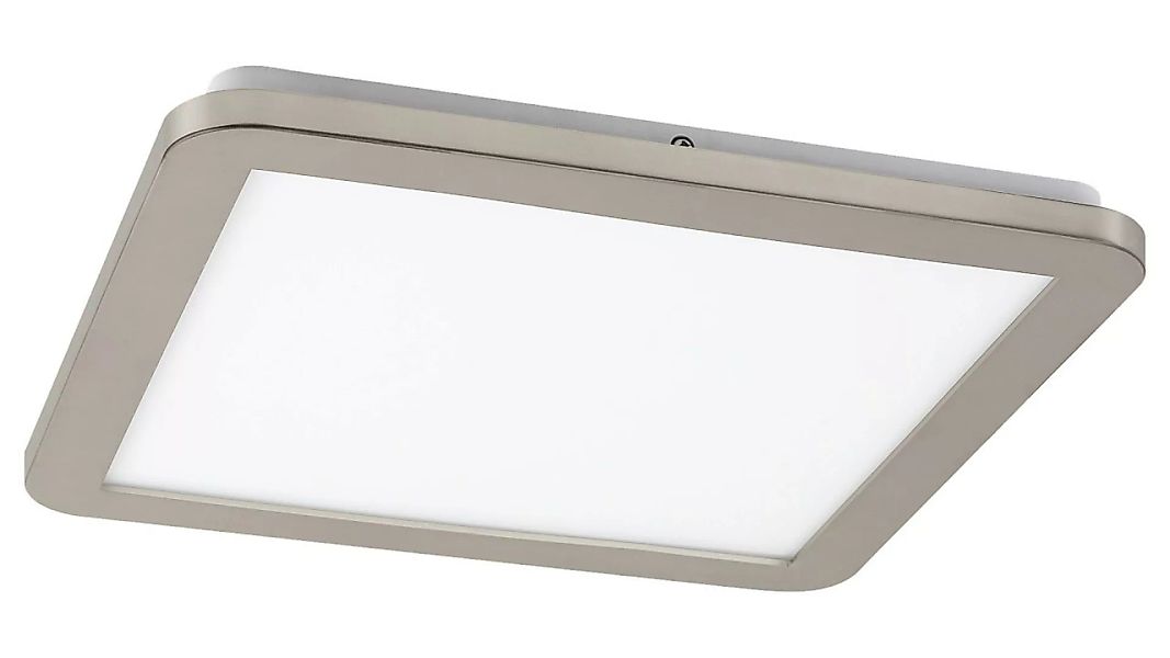 LED Deckenleuchte silber/Opalglas LED-Board 18W A 3000K 1200lm IP44 günstig online kaufen