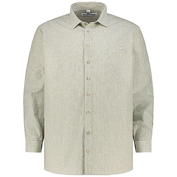 Hammerschmid Trachtenhemd aus Baumwolle Farbe grün Größe: 5XL günstig online kaufen