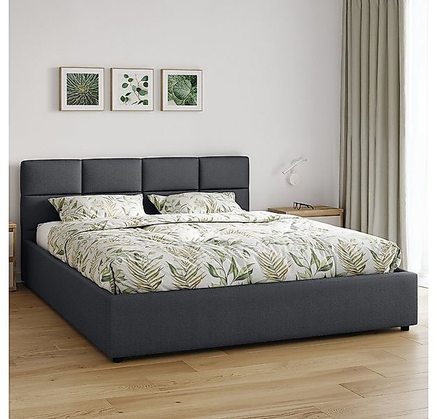 Jana Möbel Polsterbett Mika (mit bettlkasten und lattenrost), Gepolstertes günstig online kaufen