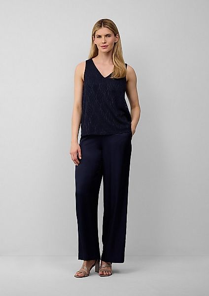 s.Oliver 7/8-Hose Hose Wide-Leg-Hose aus Satin mit Elastikbund günstig online kaufen