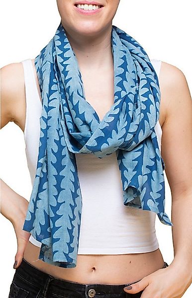 PANASIAM Schal Schal Indigo auch als Schultertuch für den Abend ideal in le günstig online kaufen