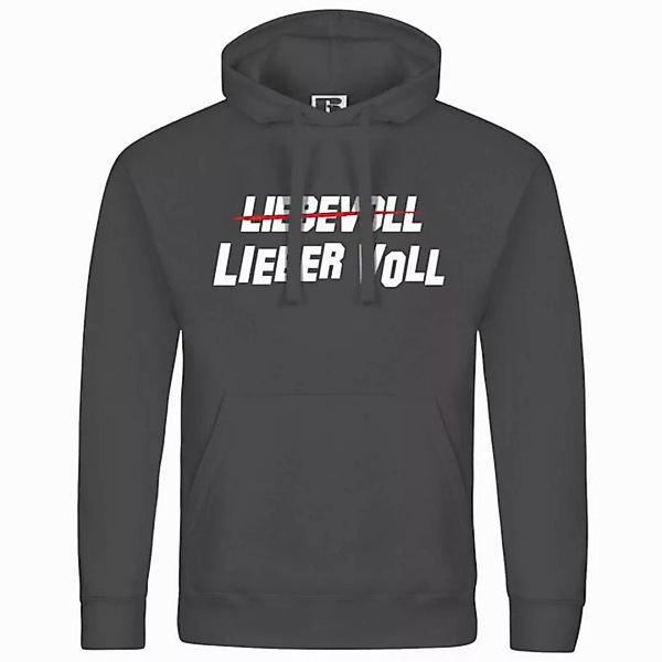 deinshirt Kapuzenpullover Herren Kapuzenpullover Lieber Voll Mit Print Moti günstig online kaufen