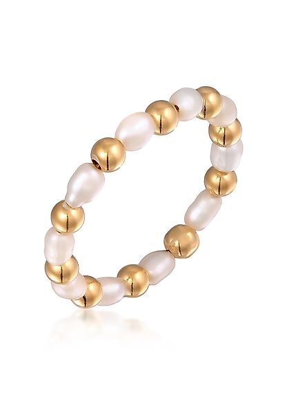 Elli Perlenring Süßwasserperlen Beads 925 Silber günstig online kaufen