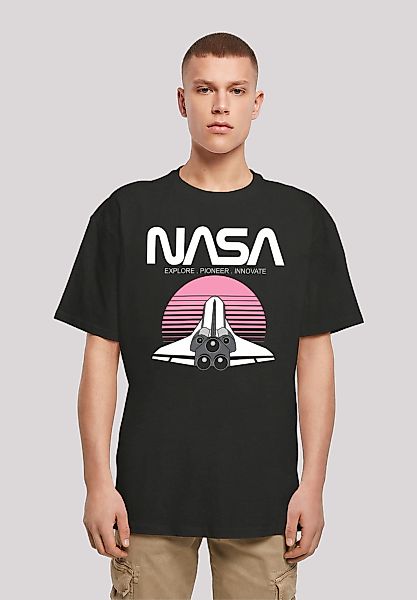 F4NT4STIC T-Shirt "NASA Space Shuttle Sunset", Print günstig online kaufen