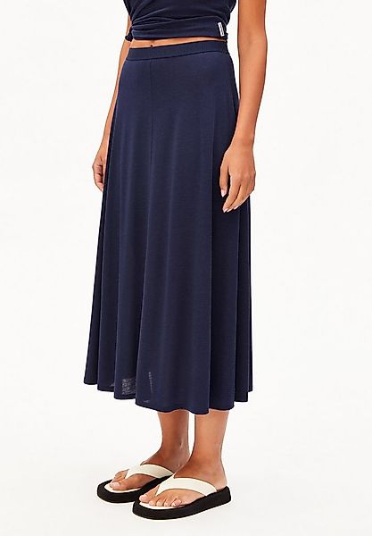 Armedangels Maxirock ILENIAA LARAA MIDI (1-tlg., Loose Fit) Jerseyrock aus günstig online kaufen