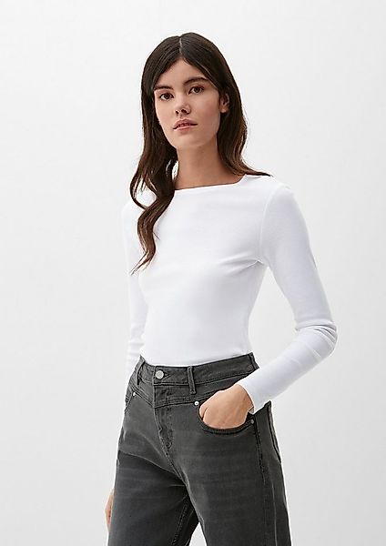 s.Oliver Langarmshirt T-Shirt Longsleeve im Slim Fit günstig online kaufen