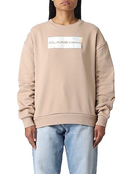 Cavalli Class Sweatshirt Cavalli Class Sweatshirt beige Damen günstig online kaufen