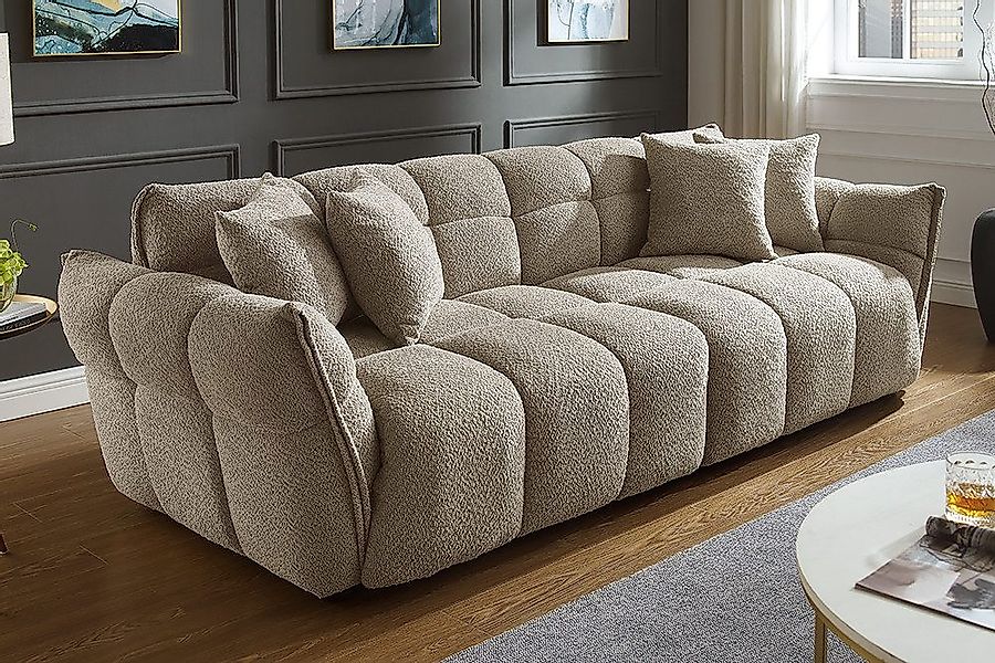 riess-ambiente 3-Sitzer CLOUD 260cm beige · günstig online kaufen