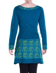 Vishes Langarmshirt Langarmshirt-Kleid Leicht Kurze Damen günstig online kaufen