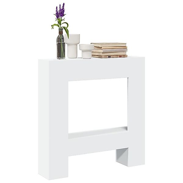 vidaXL Kaminumbauschrank Kaminumrandung Weiß 81x18x82 cm günstig online kaufen
