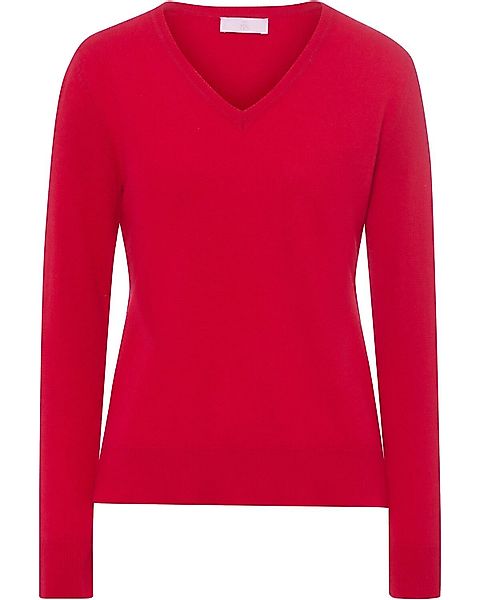Brigitte von Schönfels Strickpullover Kaschmir V-Pullover günstig online kaufen