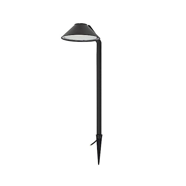 Lindby LED Außenleuchte Capelo 10036714 Modern in Schwarz aus Aluminium 1-f günstig online kaufen