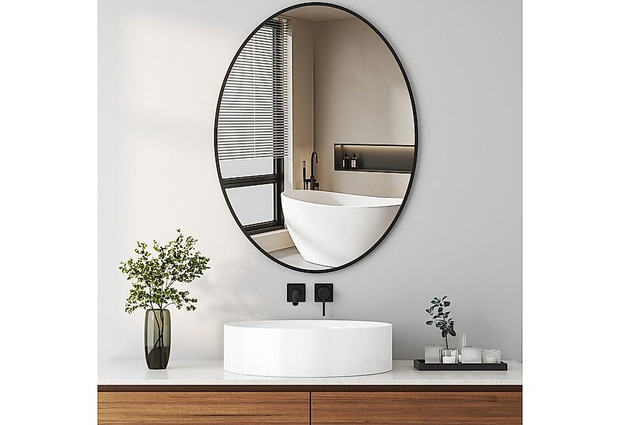 Hopibath Wandspiegel Flur modern Flurspiegel Oval (Ganzkörperspiegel Hänges günstig online kaufen