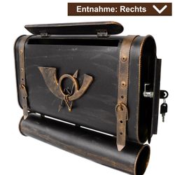 Briefkasten-Versandshop Wandbriefkasten Briefkasten Retro alter Koffer günstig online kaufen