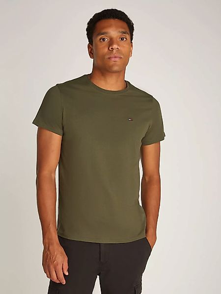 Tommy Jeans T-Shirt "TJM ESSENTIAL SOLID TEE", Regular Fit mit Rundhalsauss günstig online kaufen